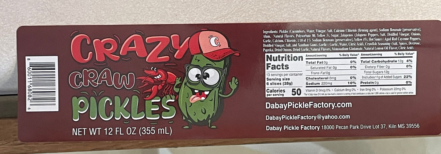 Crazy Craw Pickles