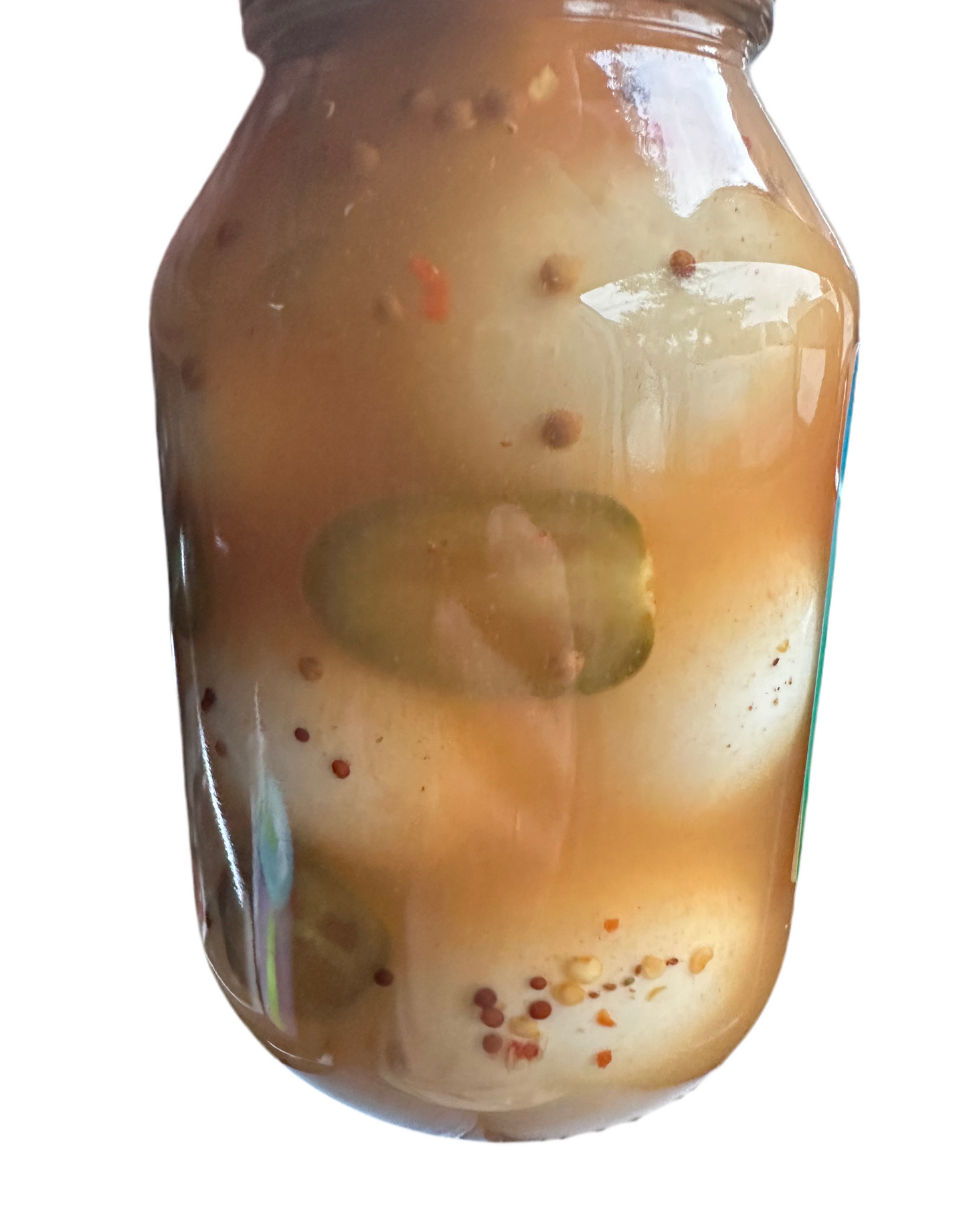 Da Bay Pickle Factory + Crazy Cajun Fat Eggs Snack - 32 FL OZ + 12 Fat Chicken Eggs & Jalapeños Cajun Seasoning - Foods