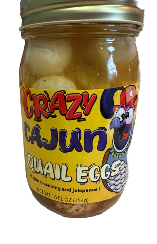 Crazy Cajun quail Eggs