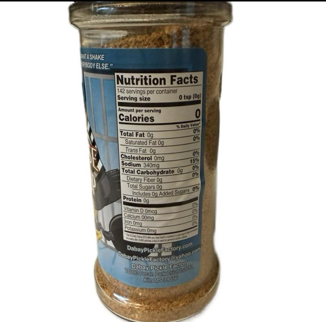 Jailhouse Hookup™ Seasoning – 5.5 oz | Bold Southern Blend for Ramen, Fries, Burgers, Chips & More